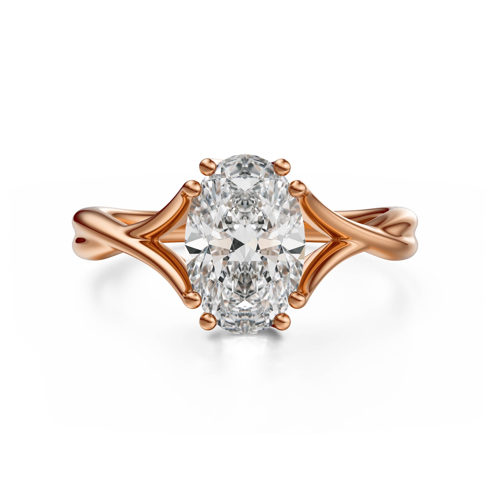 The Entwine Ring | Oval - Lavender Creek Gems 