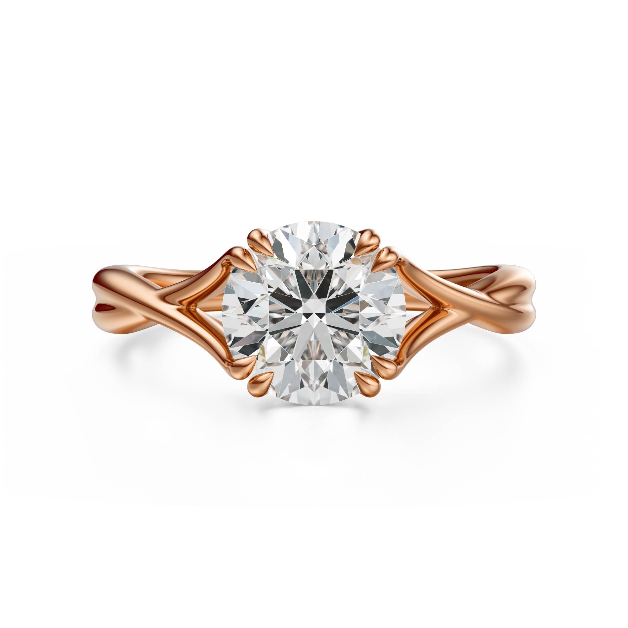 The Entwine Ring | Round - Lavender Creek Gems 