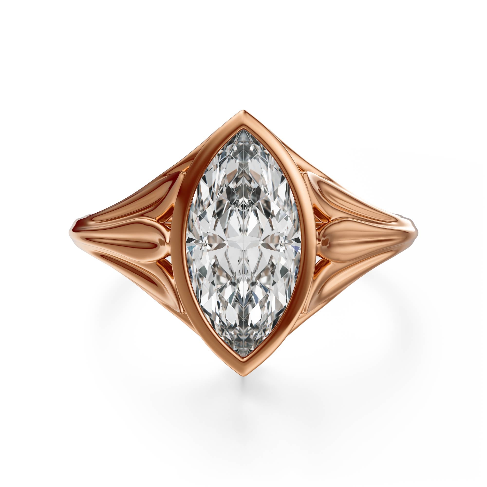 The Nightbloom Ring | Marquise - Lavender Creek Gems 