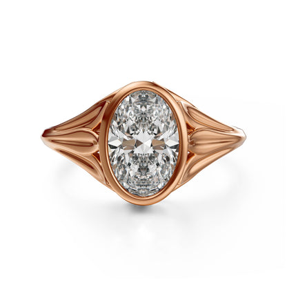 The Nightbloom Ring | Oval - Lavender Creek Gems 