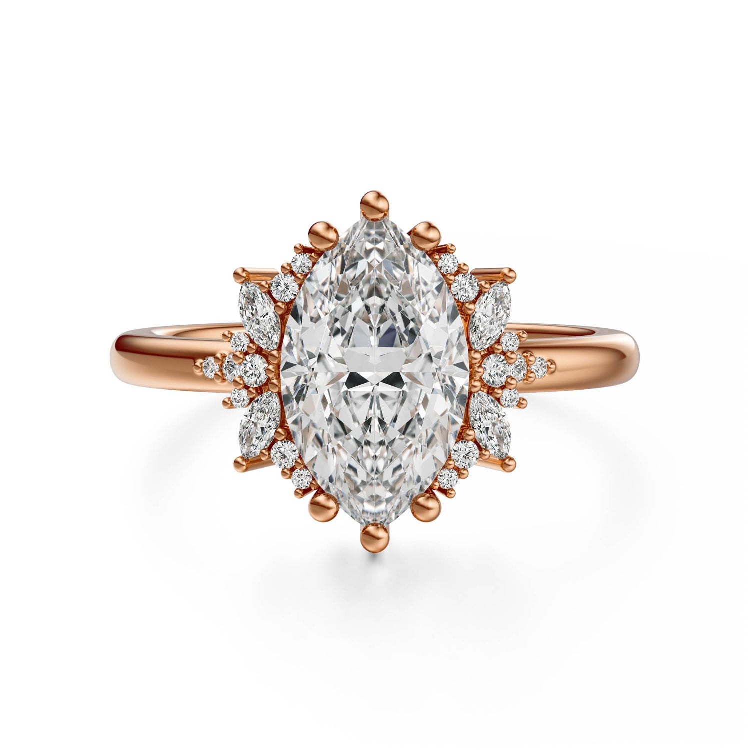 The Reverie Ring | Marquise | Setting Only