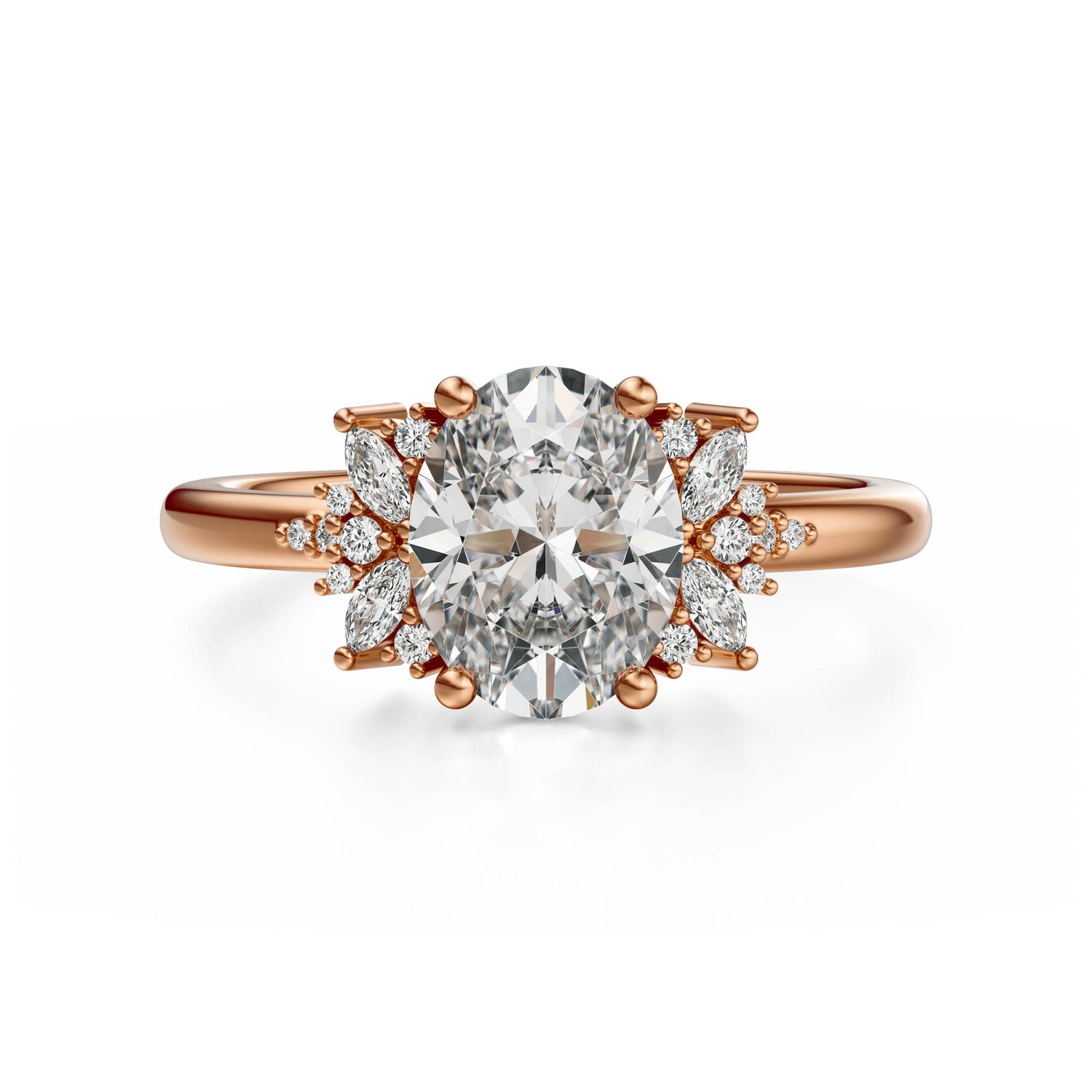 The Reverie Ring | Oval | Setting Only