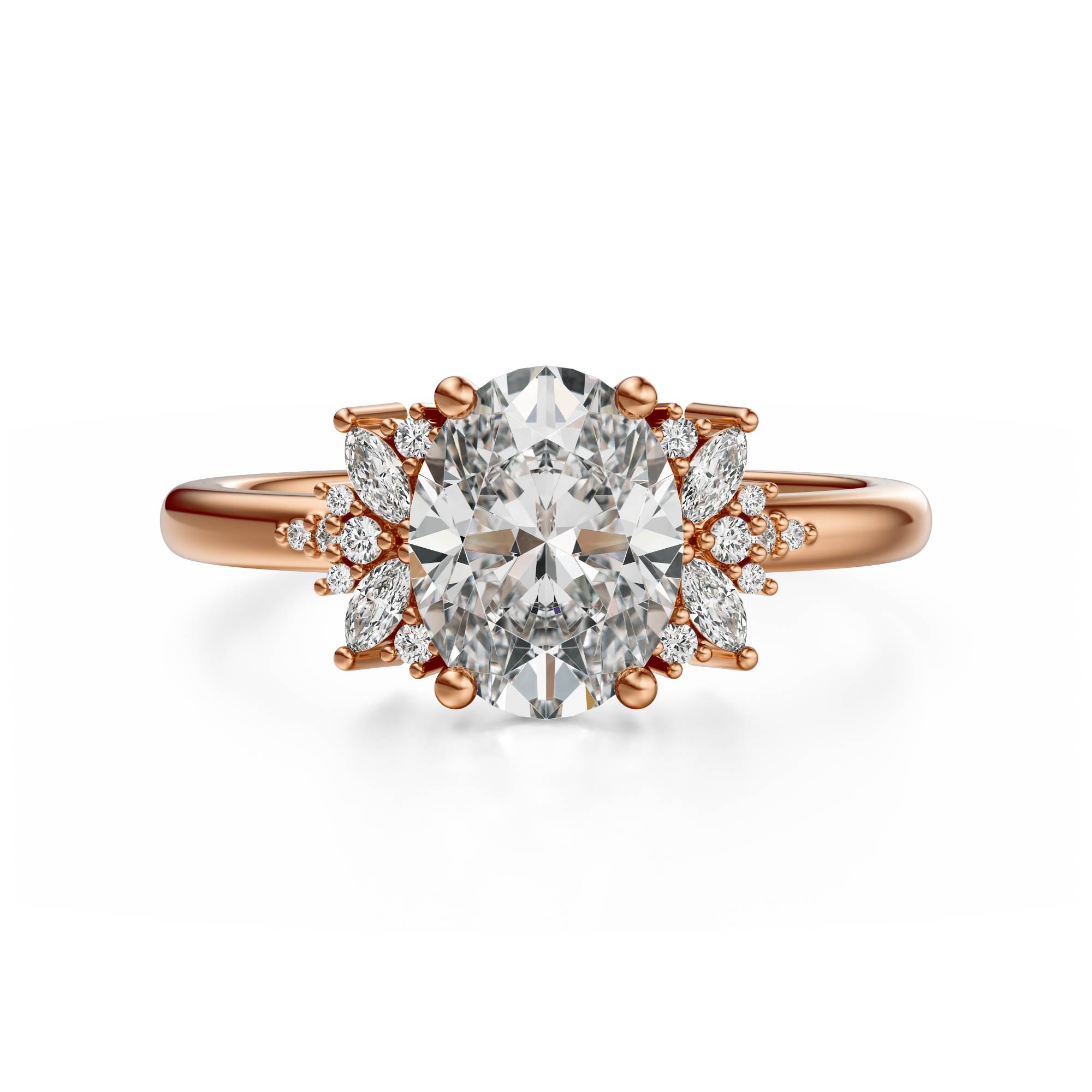 The Reverie Ring | Oval | Setting Only