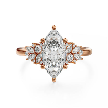 The Rosalie Ring | Marquise | Setting Only