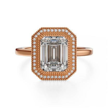 The Satine Ring | Emerald Cut