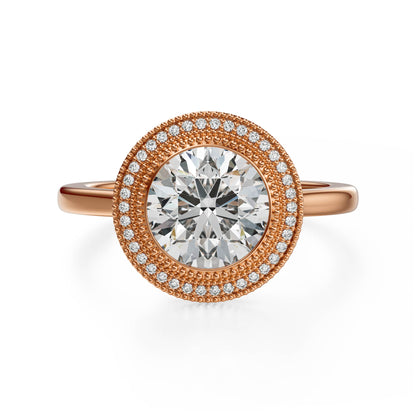 The Satine Ring | Round | Setting Only