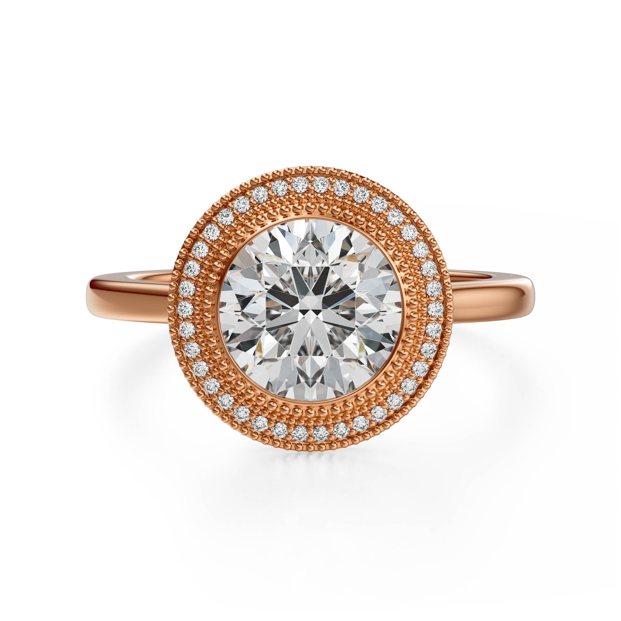 The Satine Ring | Round