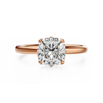 The Secret Garden Ring | Cushion | Setting Only