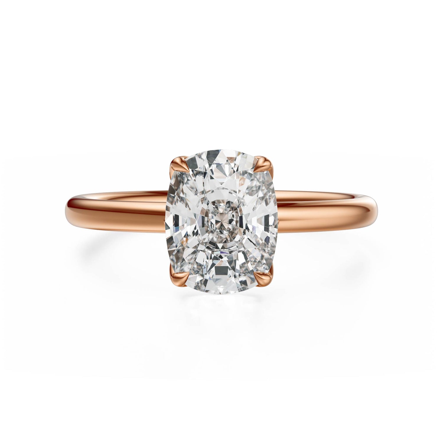 The Secret Garden Ring | Elongated Cushion | Setting Only