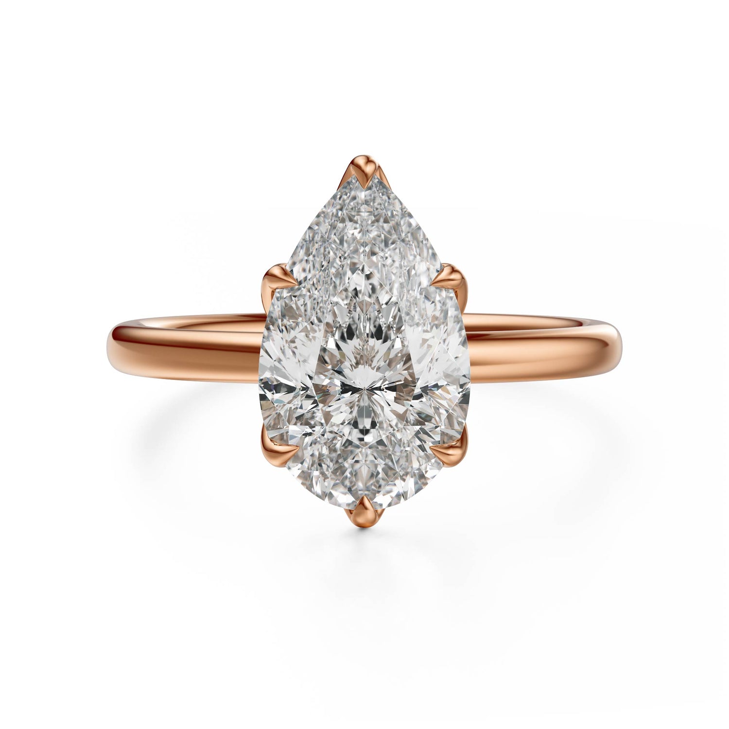The Secret Garden Ring | Pear | Setting Only