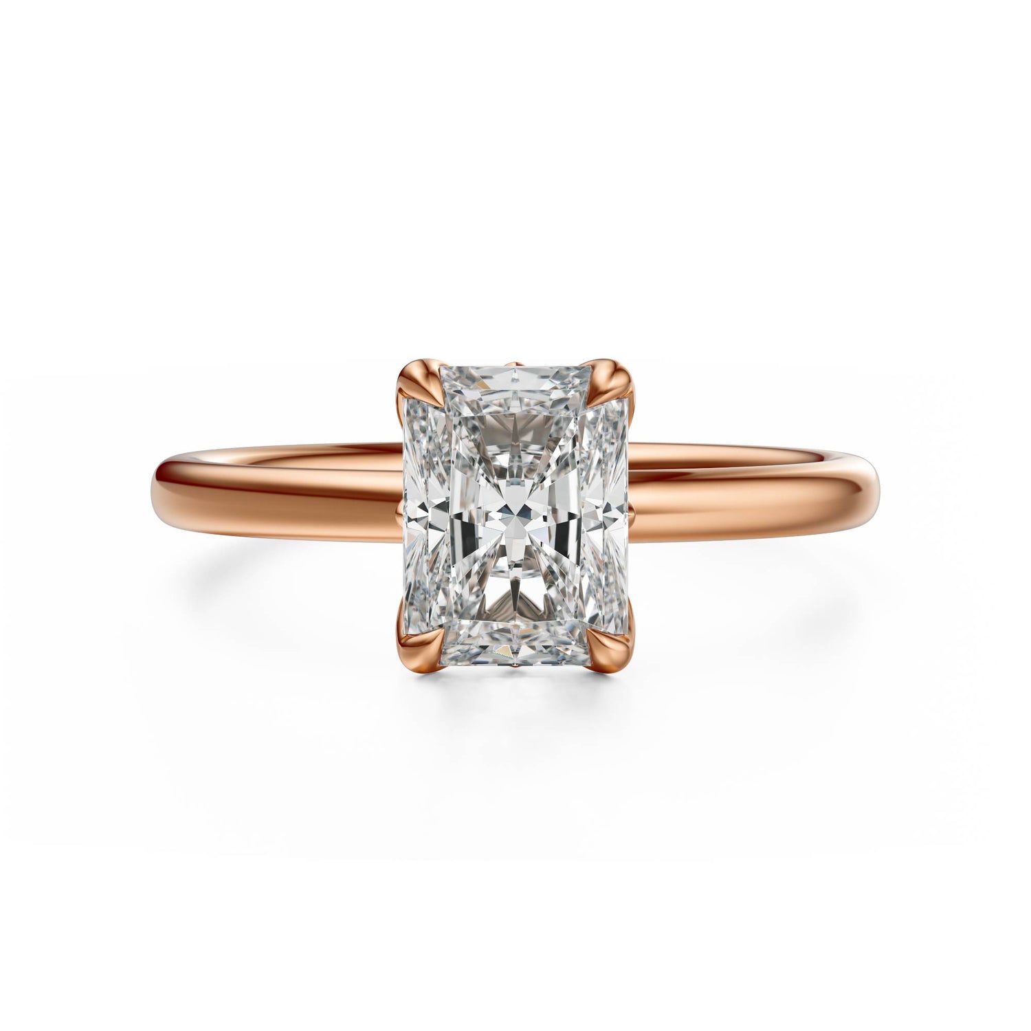 The Secret Garden Ring | Radiant | Setting Only