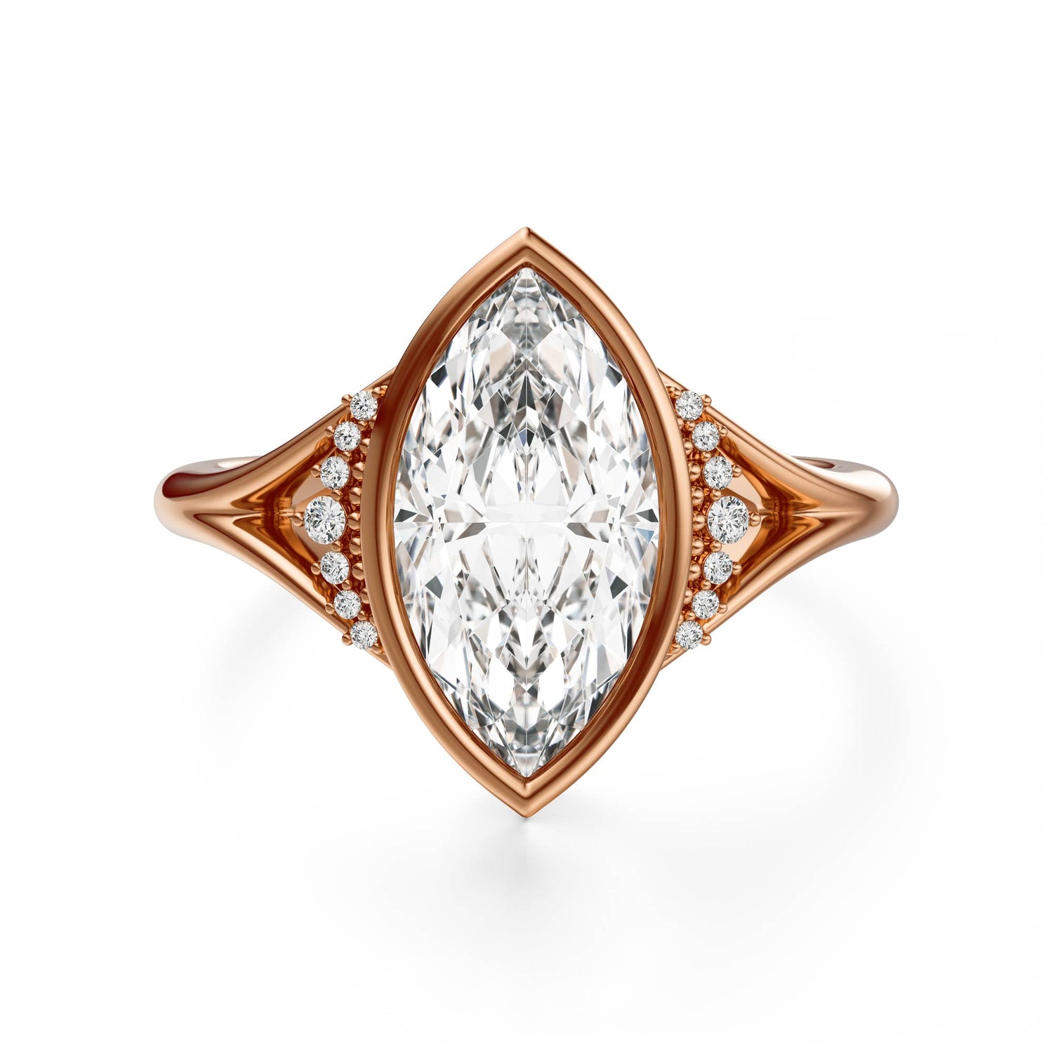 The Bezel Serendipity Ring | Marquise