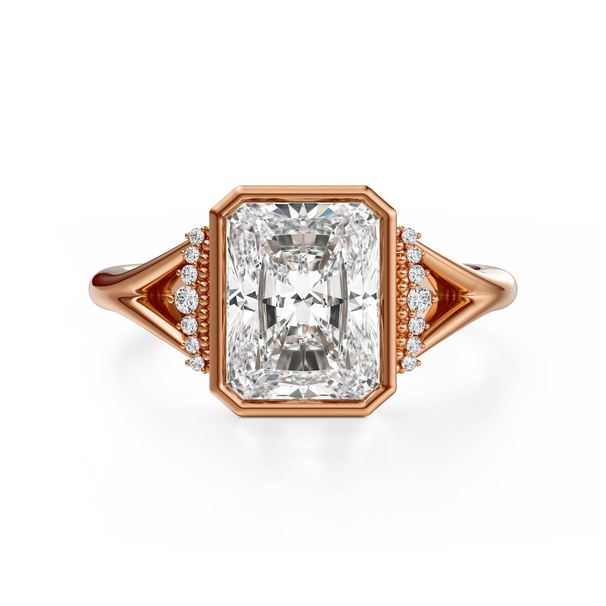 The Bezel Serendipity Ring | Radiant