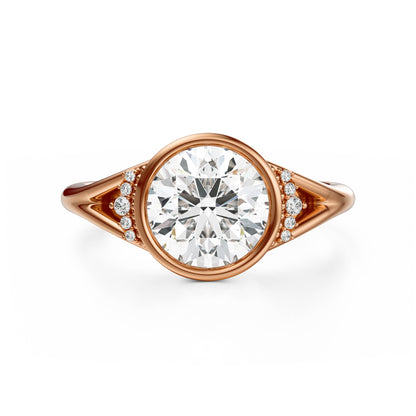 The Bezel Serendipity Ring | Round