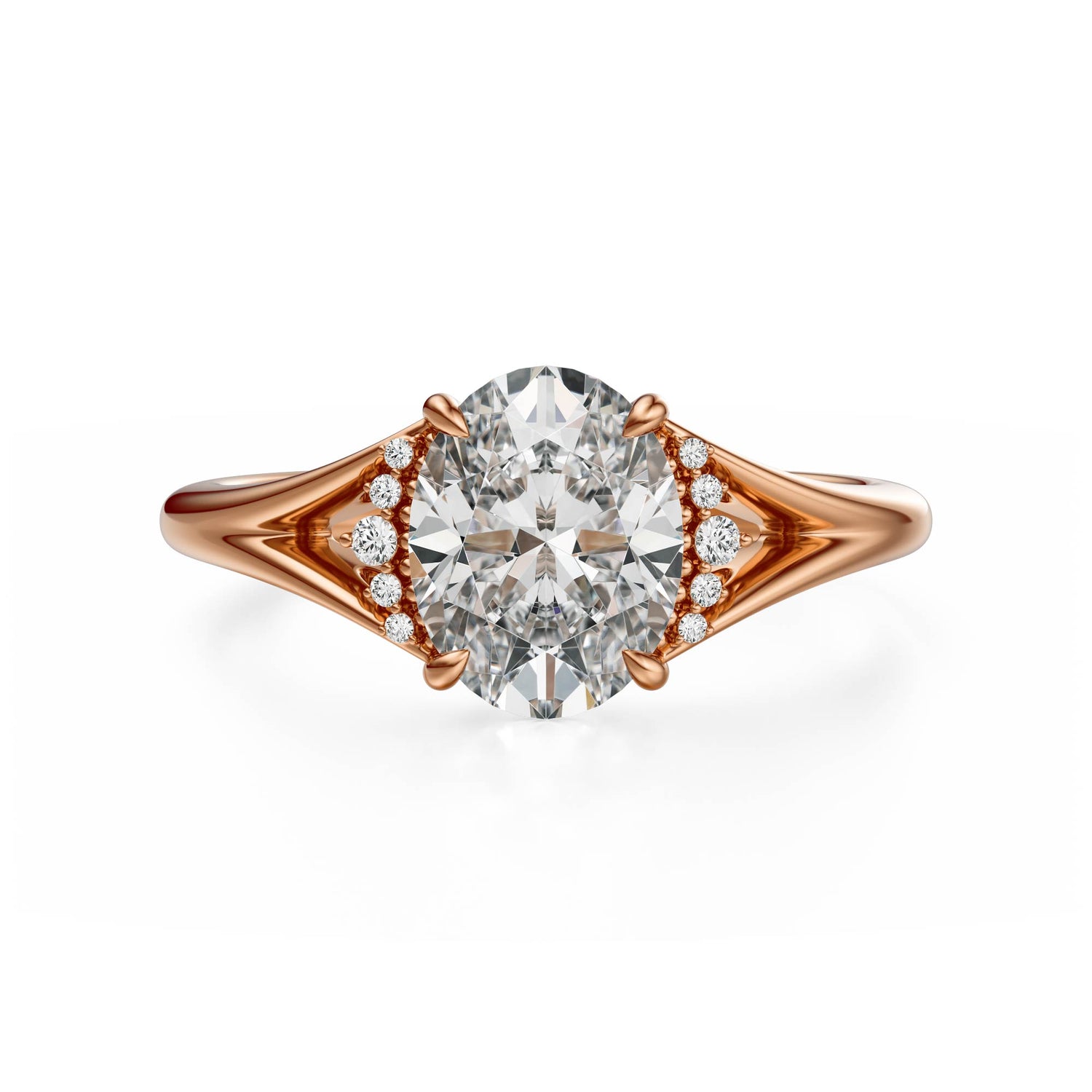 The Serendipity Ring | Oval | Setting Only