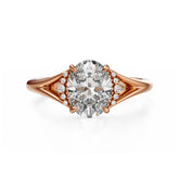 The Serendipity Ring | Oval | Setting Only - Lavender Creek Gems 