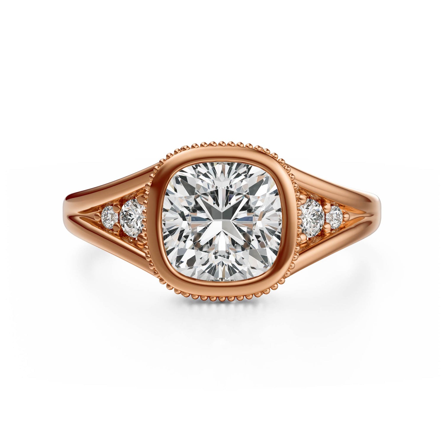 The Sitara Ring | Cushion - Lavender Creek Gems 