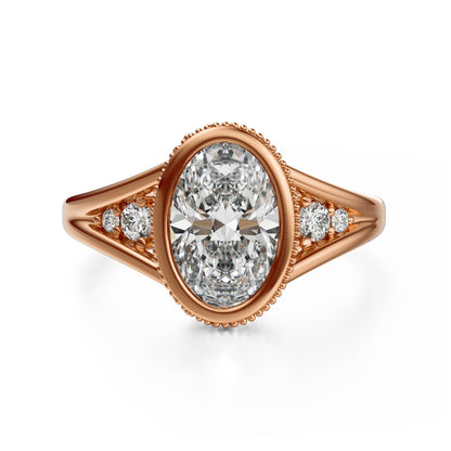 The Sitara Ring | Oval - Lavender Creek Gems 
