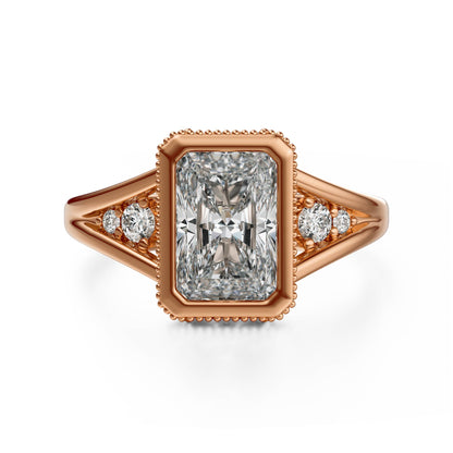 The Sitara Ring | Radiant - Lavender Creek Gems 