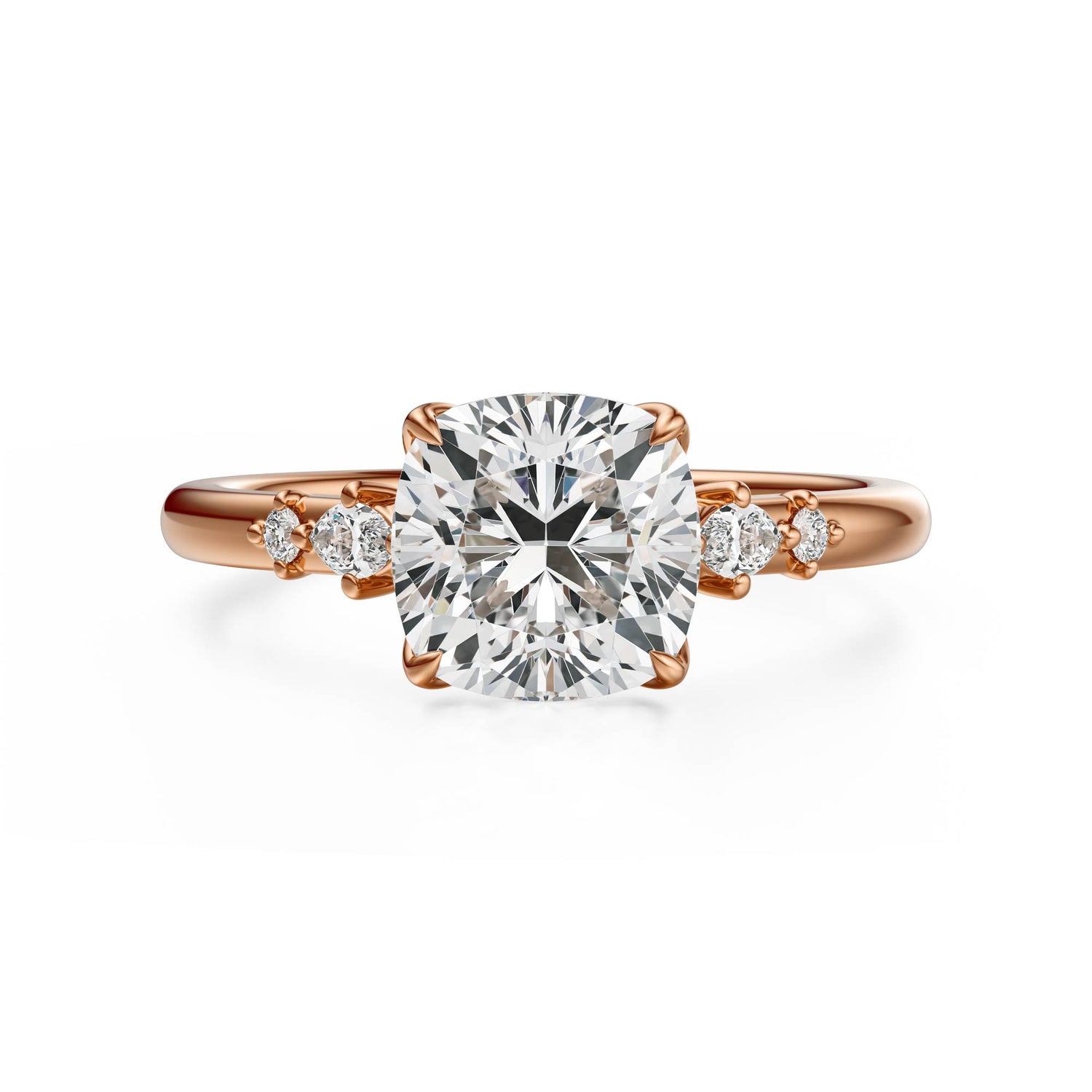 The Skye Ring | Cushion | Setting Only - Lavender Creek Gems 