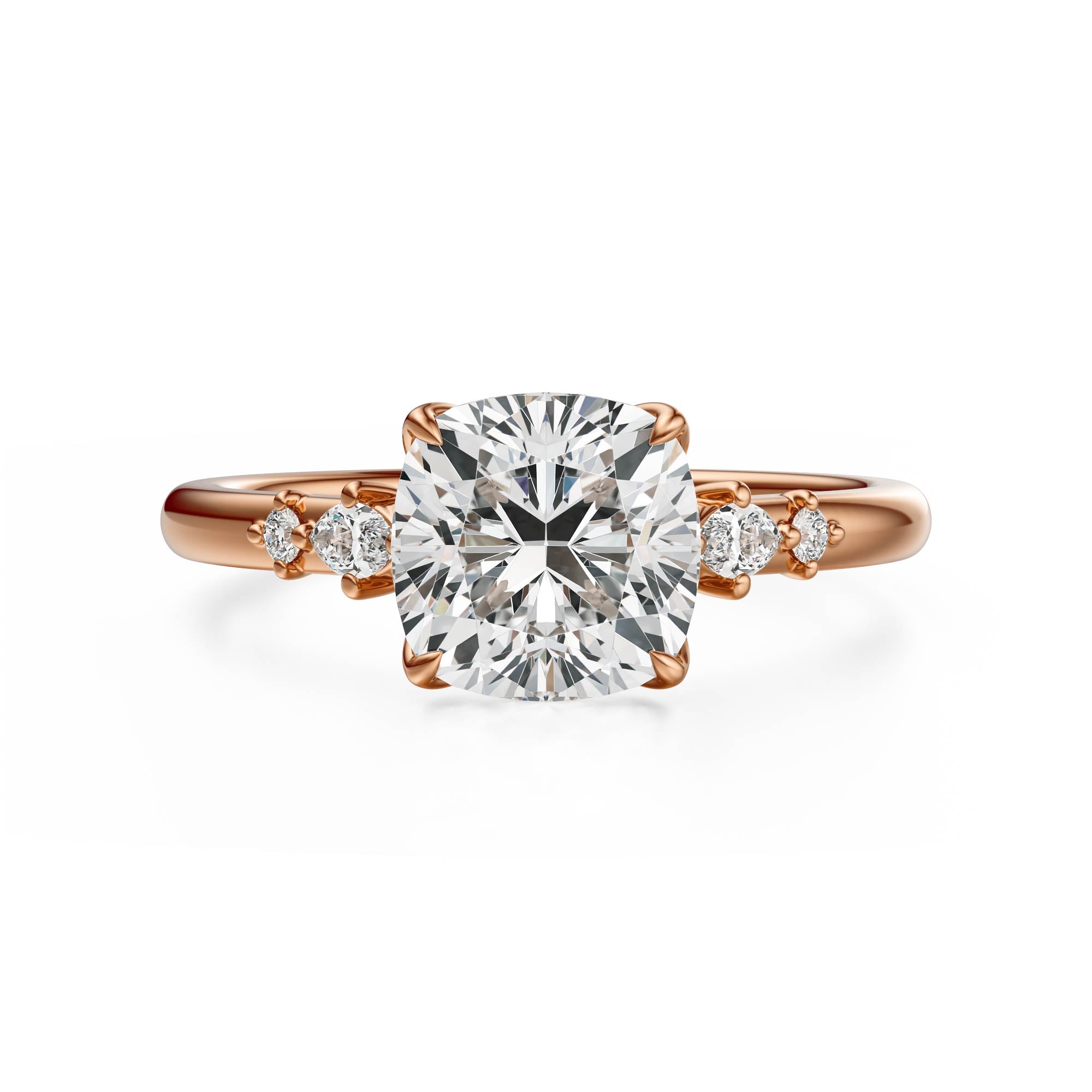 The Skye Ring | Cushion | Setting Only - Lavender Creek Gems 