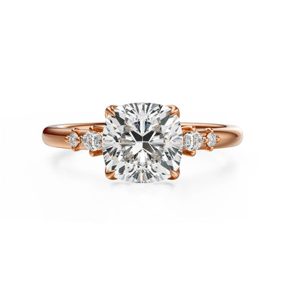 The Skye Ring | Cushion | Setting Only - Lavender Creek Gems 