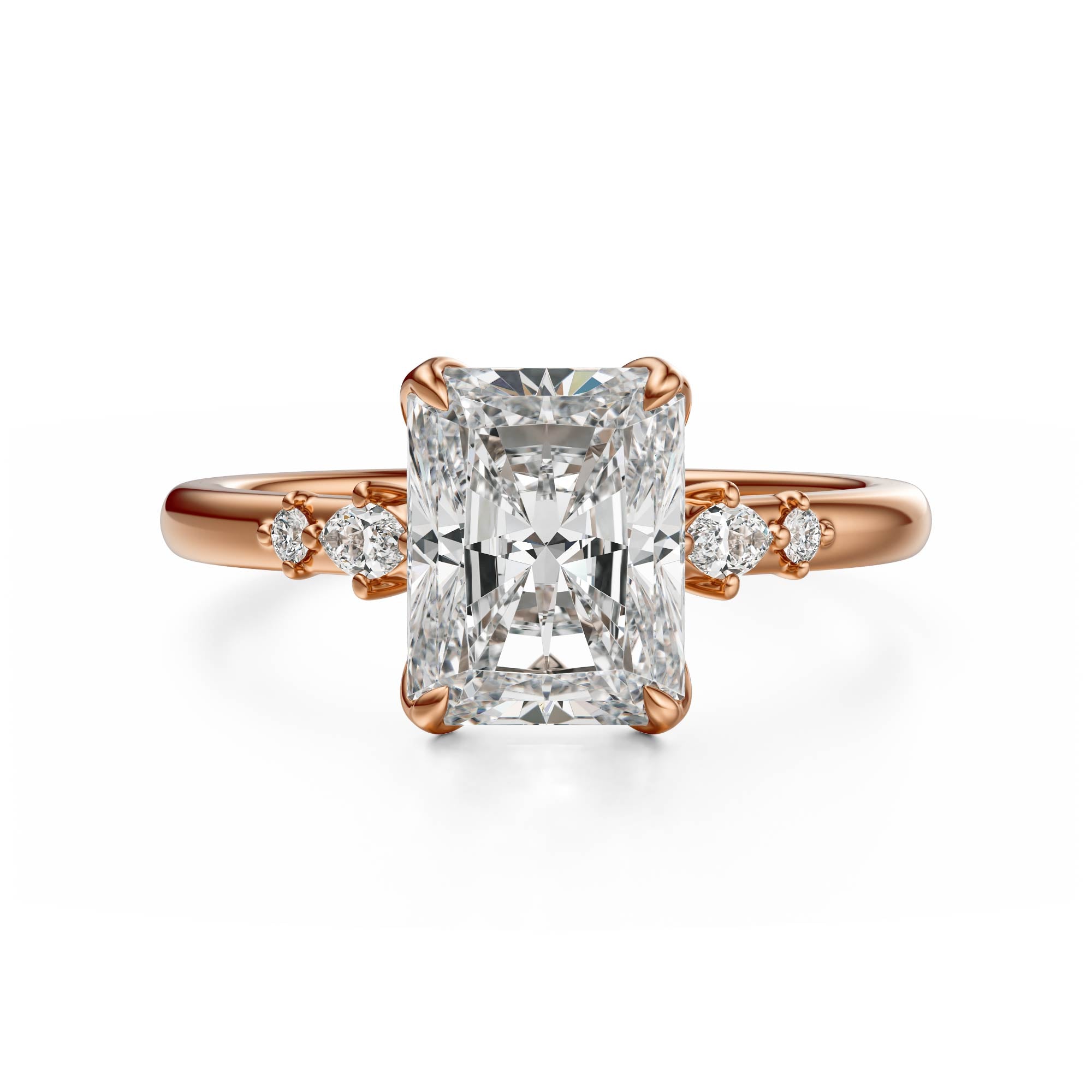 The Skye Ring | Radiant - Lavender Creek Gems 