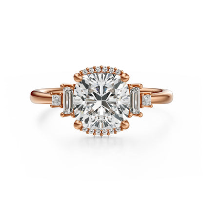 The Sura Ring | Cushion | Setting Only