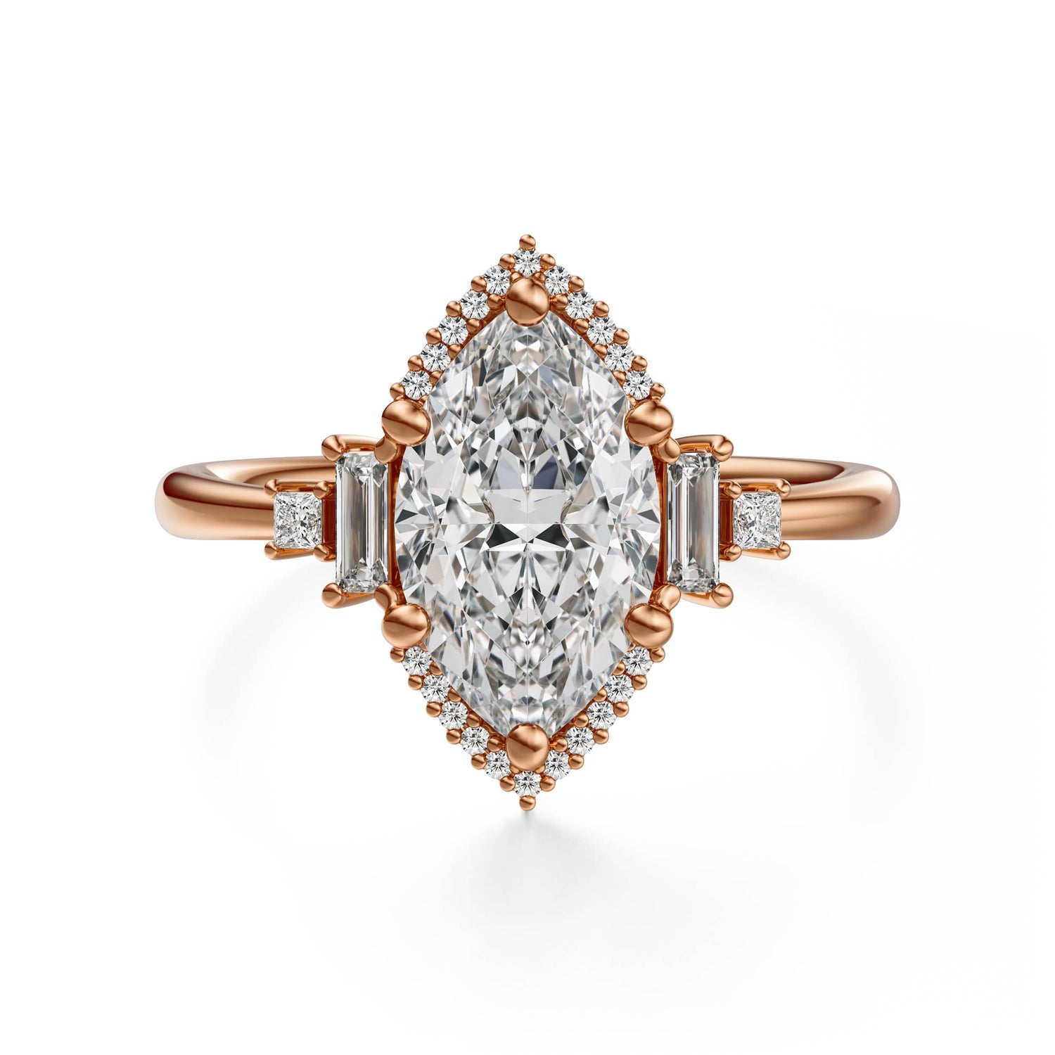 The Sura Ring | Marquise | Setting Only