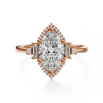The Sura Ring | Marquise | Setting Only