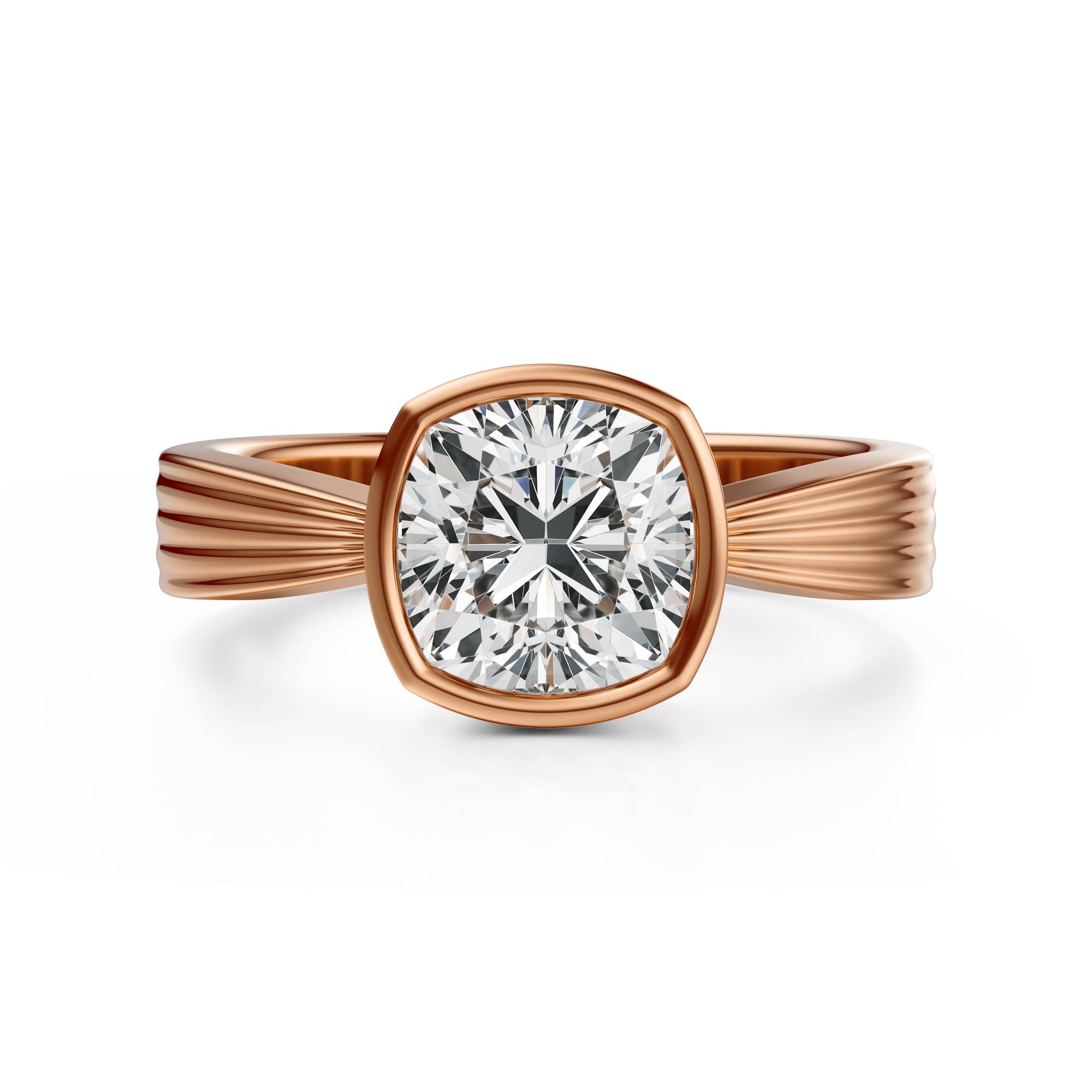 The Veil Ring | Cushion - Lavender Creek Gems 