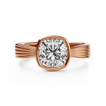 The Veil Ring | Cushion - Lavender Creek Gems 