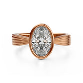 The Veil Ring | Oval - Lavender Creek Gems 