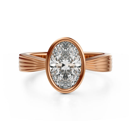 The Veil Ring | Oval - Lavender Creek Gems 