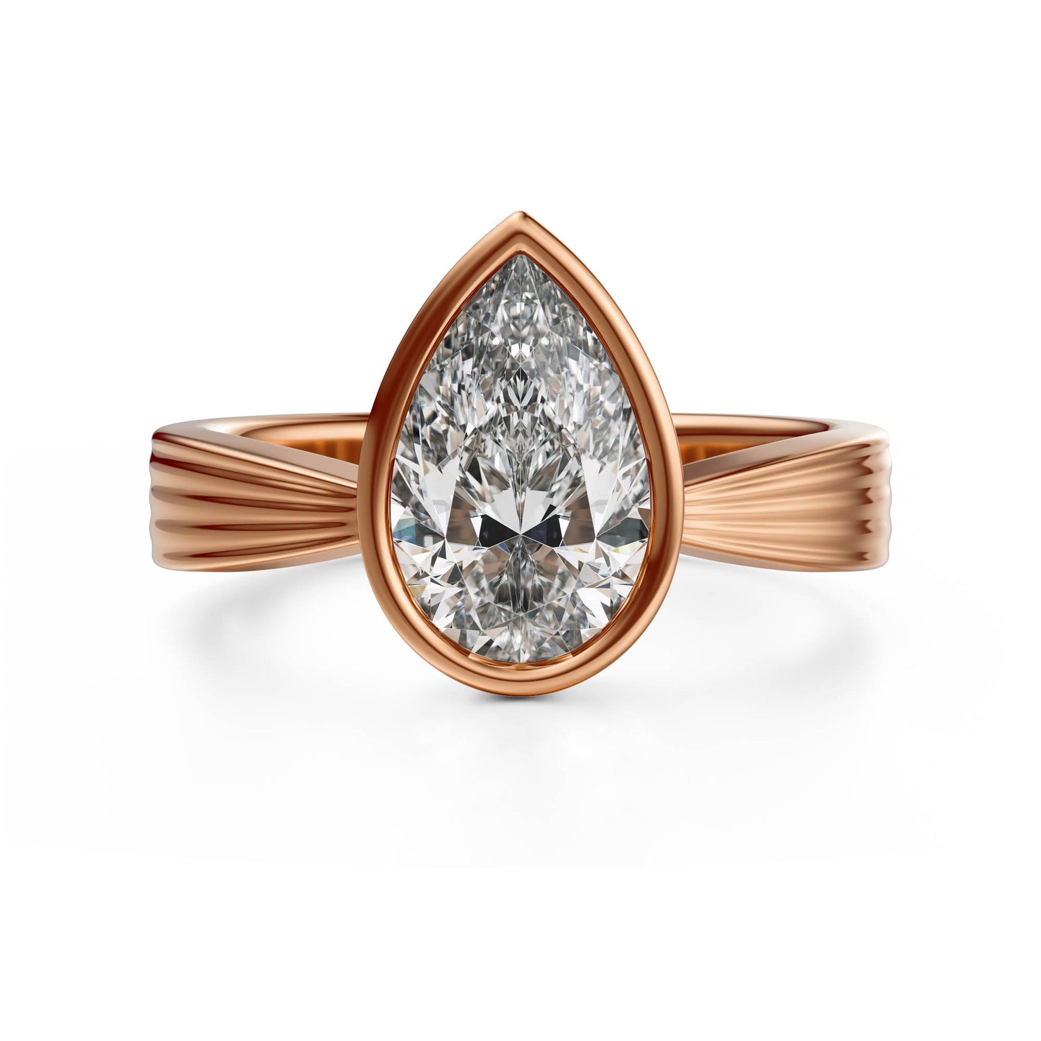 The Veil Ring | Pear - Lavender Creek Gems 