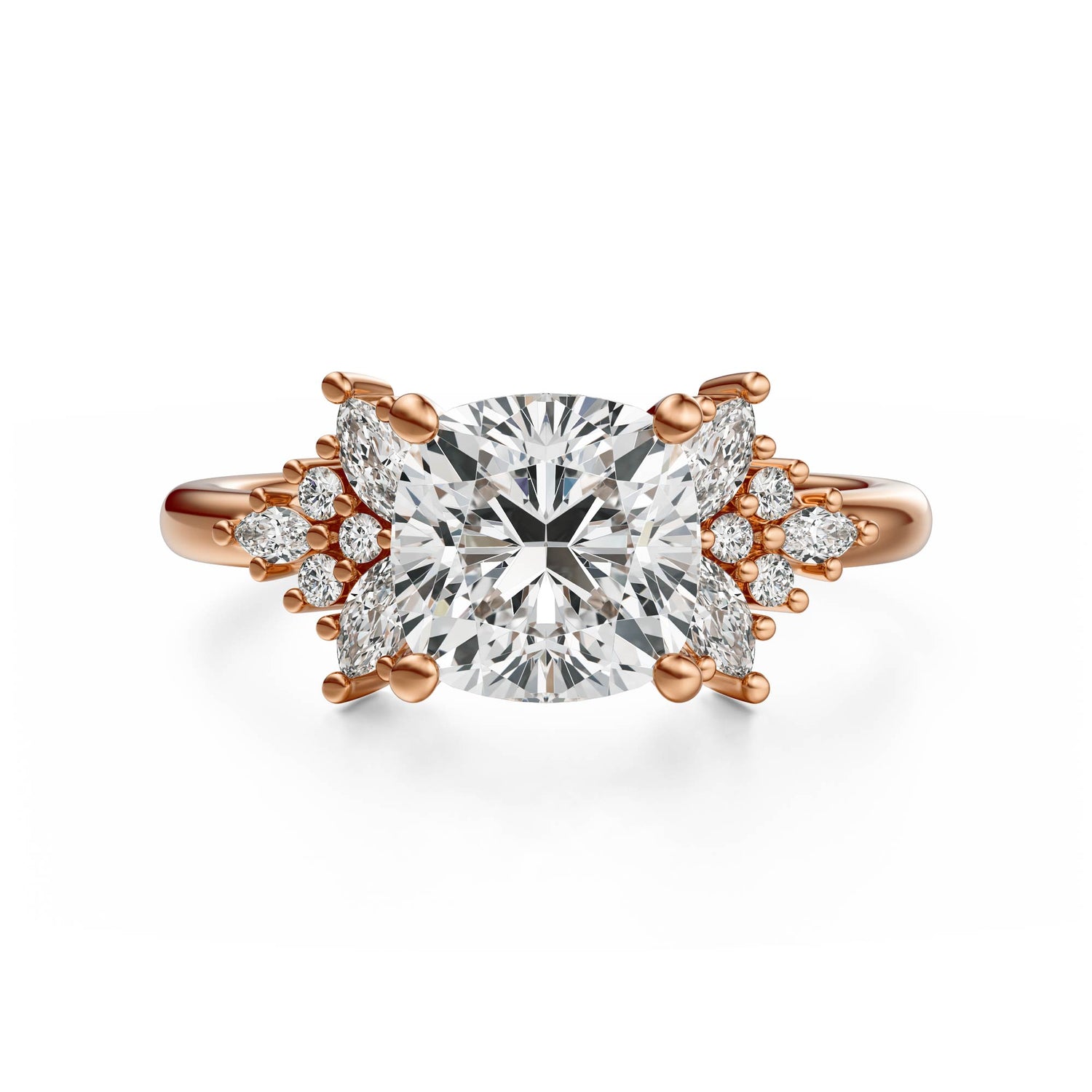 The Veraine Ring | Cushion | Setting Only