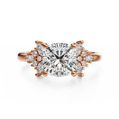 The Veraine Ring | Cushion | Setting Only