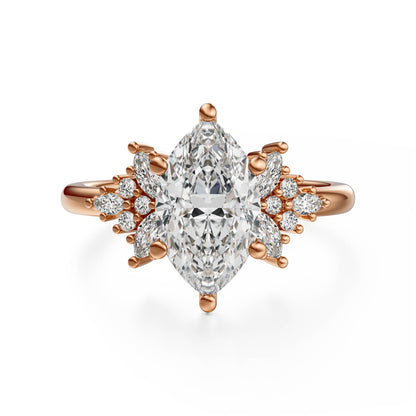 The Veraine Ring | Marquise | Setting Only