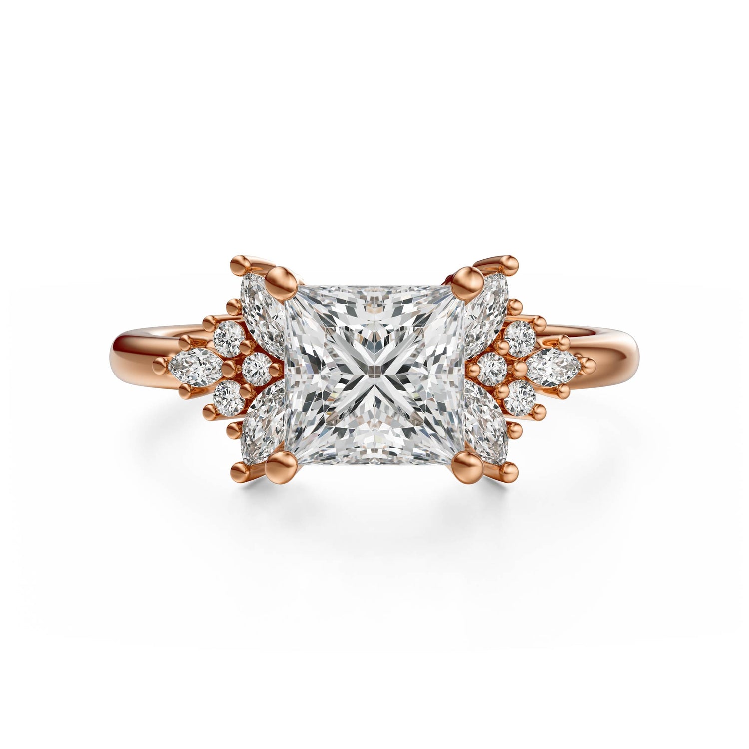 The Veraine Ring | Princess | Setting Only