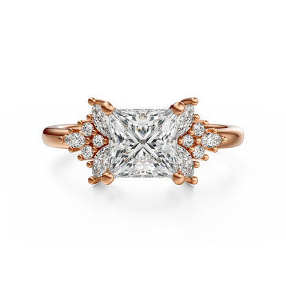 The Veraine Ring | Princess | Setting Only