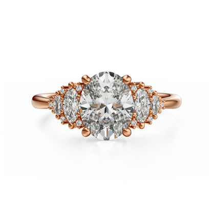 The Vivienne Ring | Oval