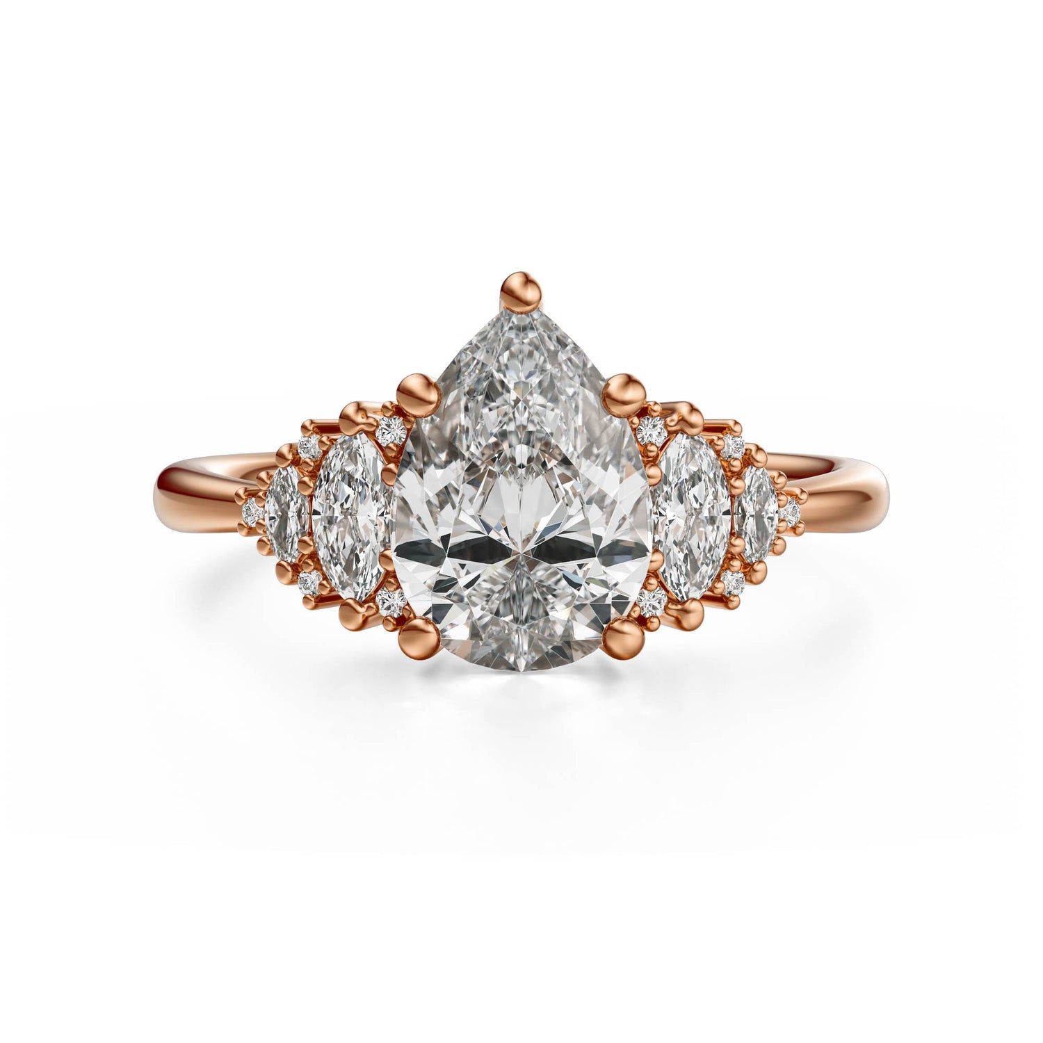 The Vivienne Ring | Pear