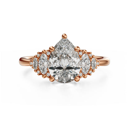 The Vivienne Ring | Pear