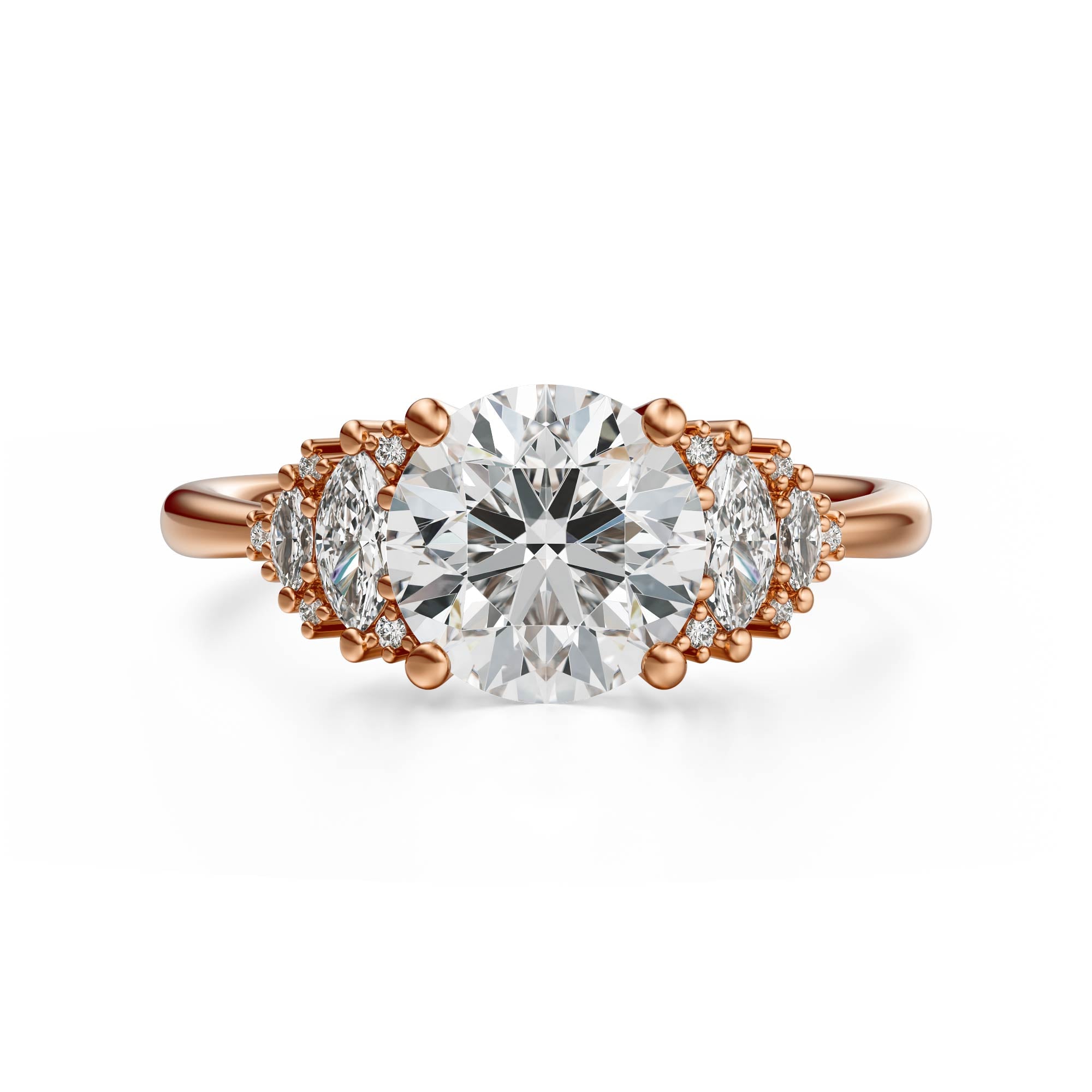 The Vivienne Ring | Round
