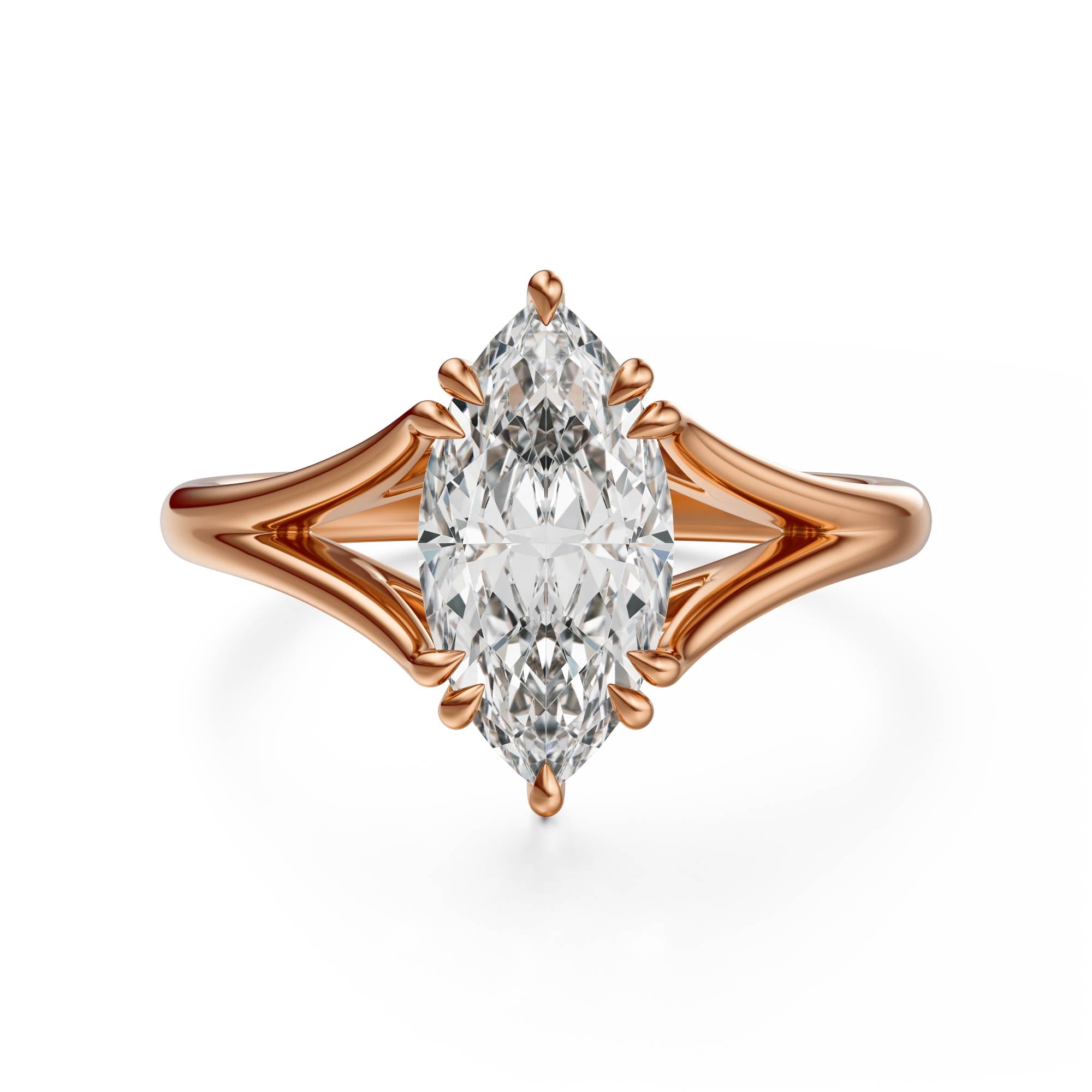 The Weaver Ring | Marquise | Setting Only - Lavender Creek Gems 