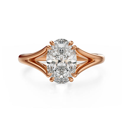 The Weaver Ring | Oval | Setting Only - Lavender Creek Gems 