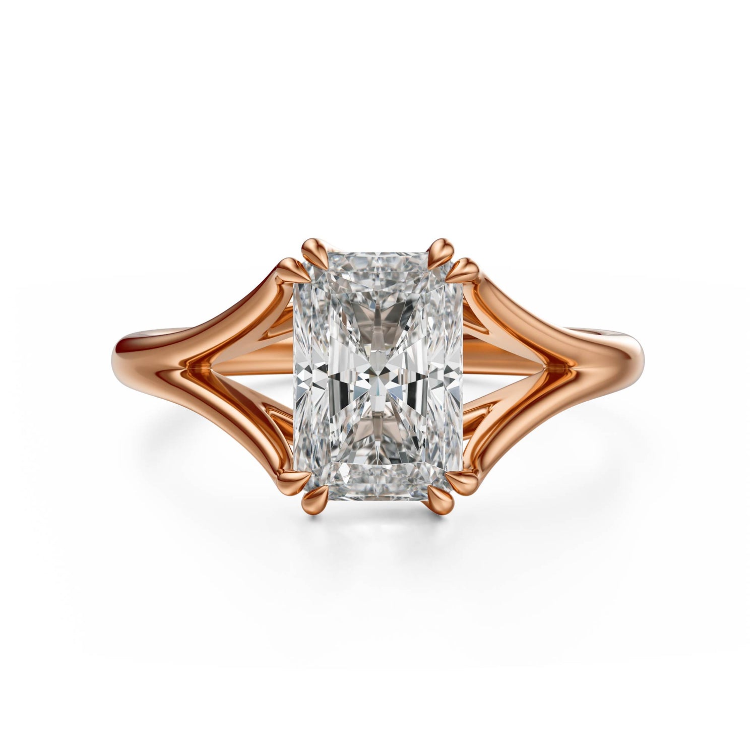 The Weaver Ring | Radiant | Setting Only - Lavender Creek Gems 