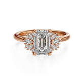 The Ambrosia Ring | Emerald Cut - Lavender Creek Gems 