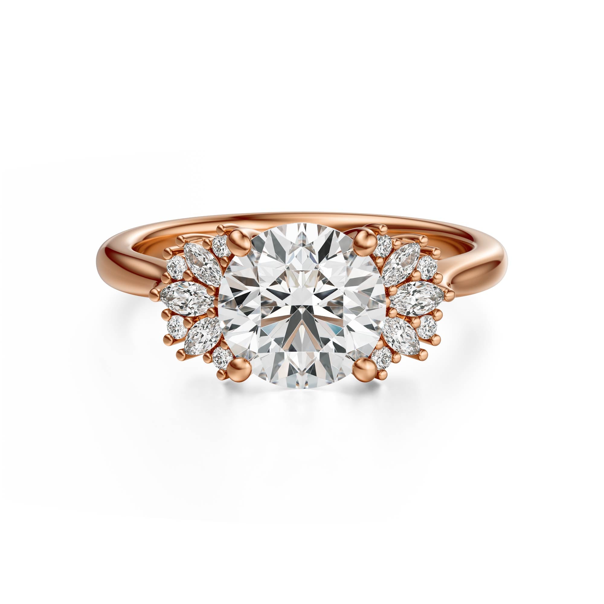 The Ambrosia Ring | Round - Lavender Creek Gems 