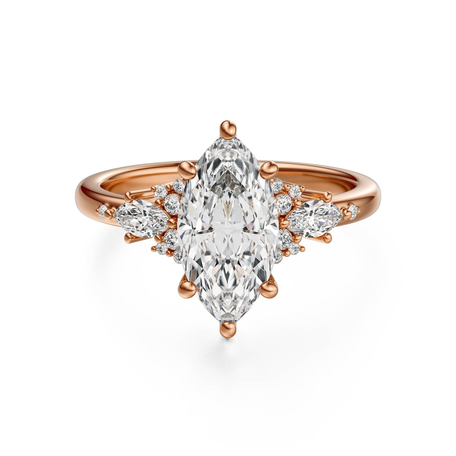 The Ascendant Ring | Marquise - Lavender Creek Gems 